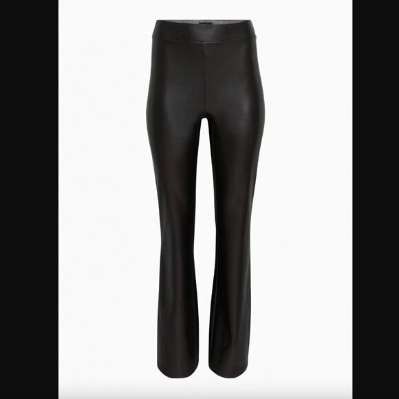 Aritzia Ten by Babaton Upstage Flared Vegan Leather Pant - Size S - Picture 6 of 15